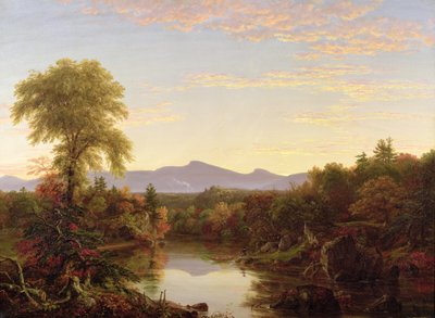 Catskill Creek, New York, 1845 by Thomas Cole
